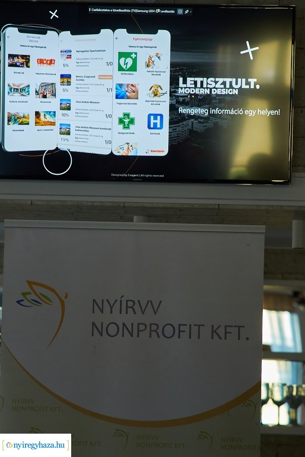 Nyíregyháza applikáció bemutatása