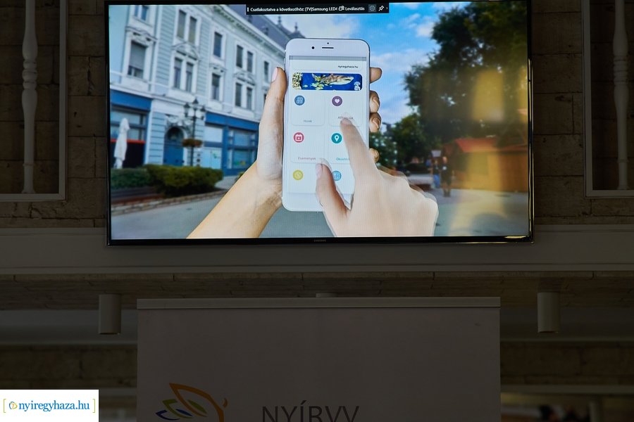 Nyíregyháza applikáció bemutatása
