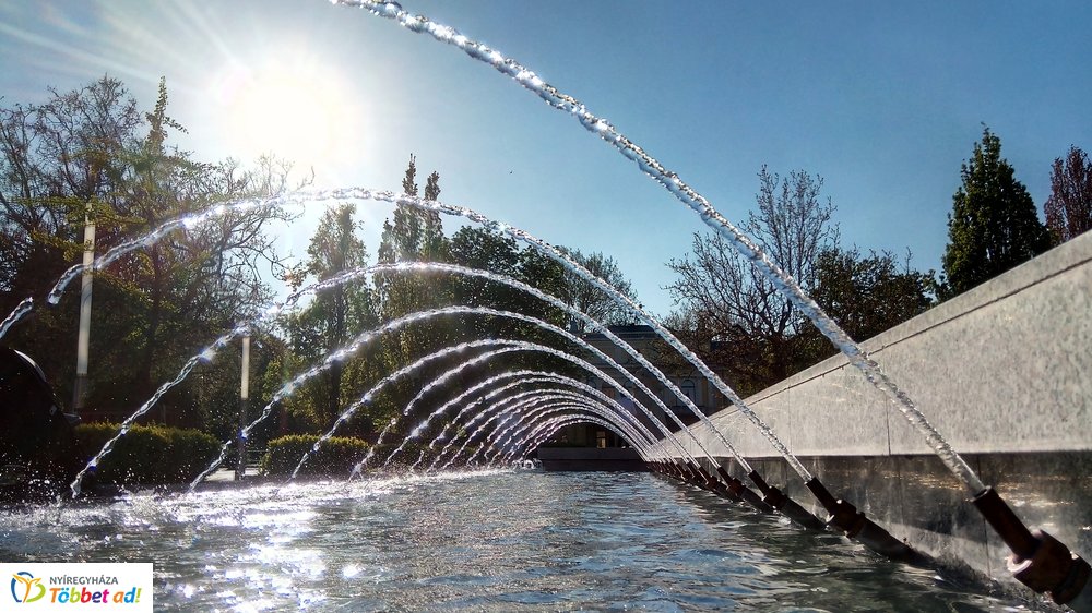 Nyíregyháza belvárosa Nagypénteken