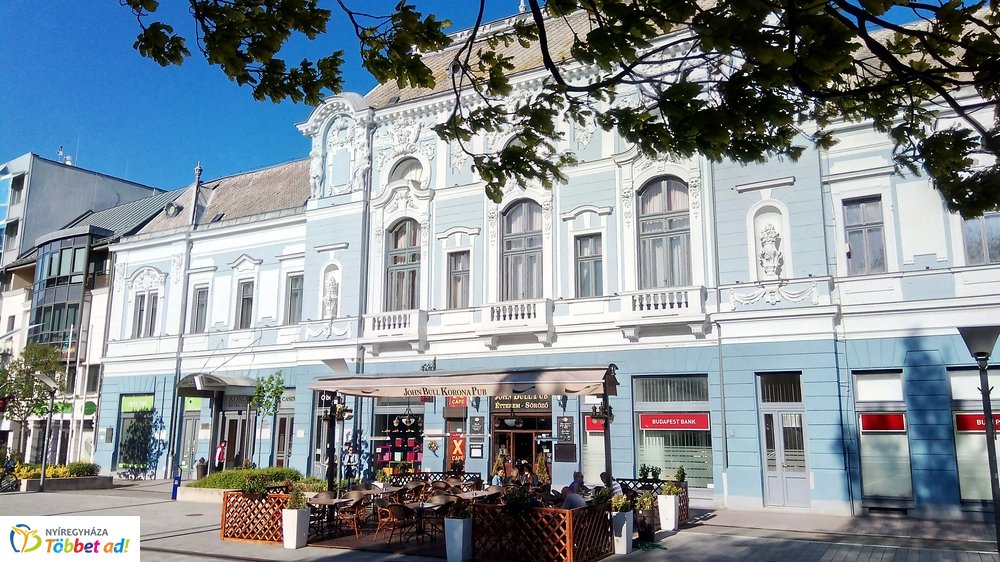 Nyíregyháza belvárosa Nagypénteken