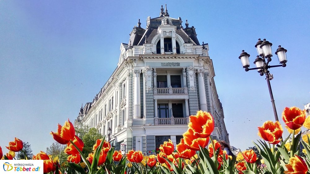 Nyíregyháza belvárosa Nagypénteken