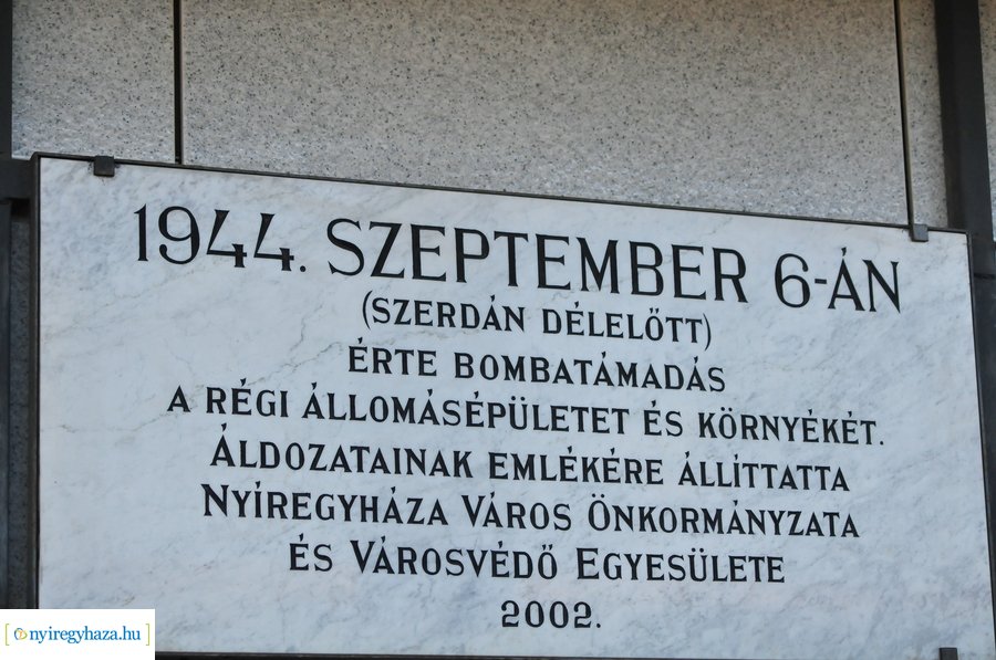 Nyíregyháza bombázásának évfordulója 2023