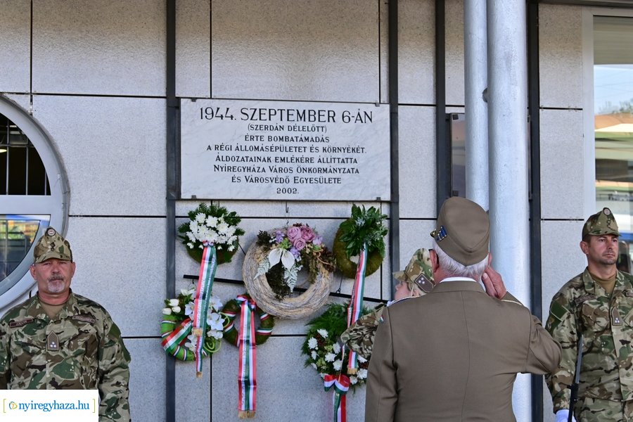 Nyíregyháza bombázásának évfordulója 2024