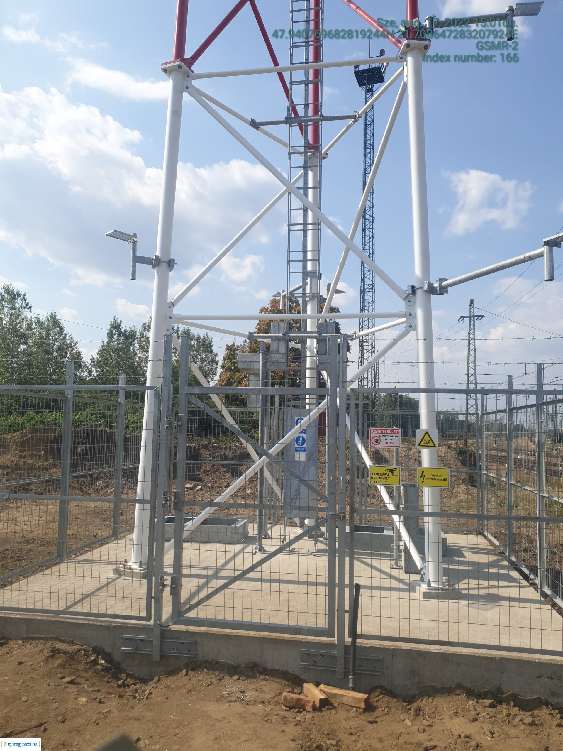 Nyíregyháza-Dél bázisállomás létesítése