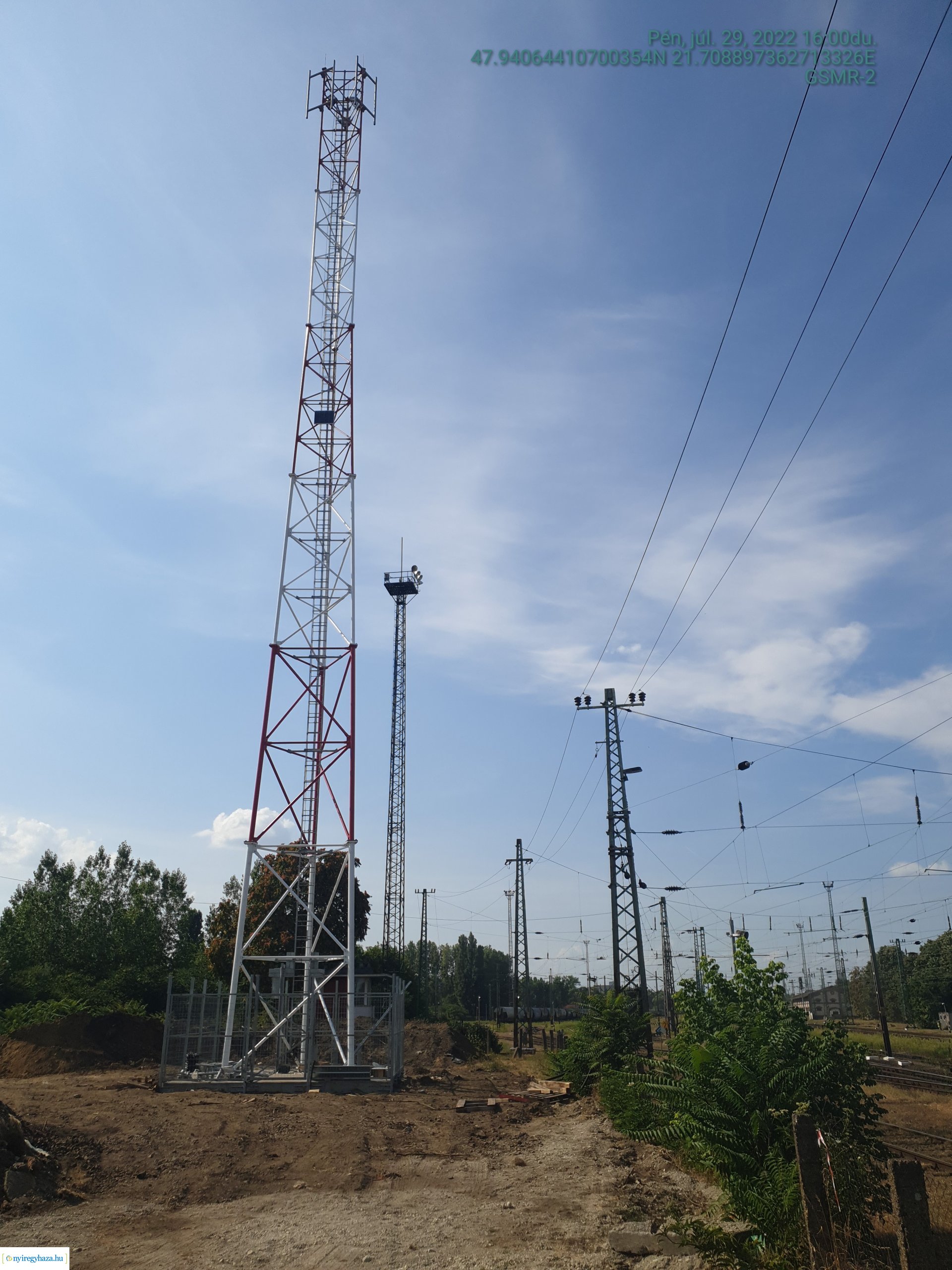 Nyíregyháza-Dél bázisállomás létesítése