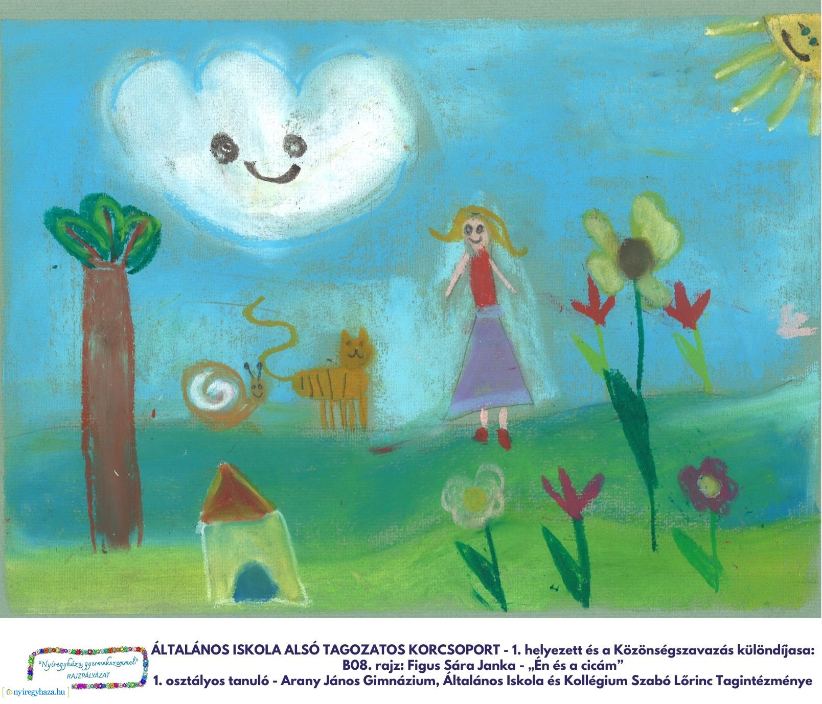 Nyíregyháza gyermekszemmel rajzpályázat