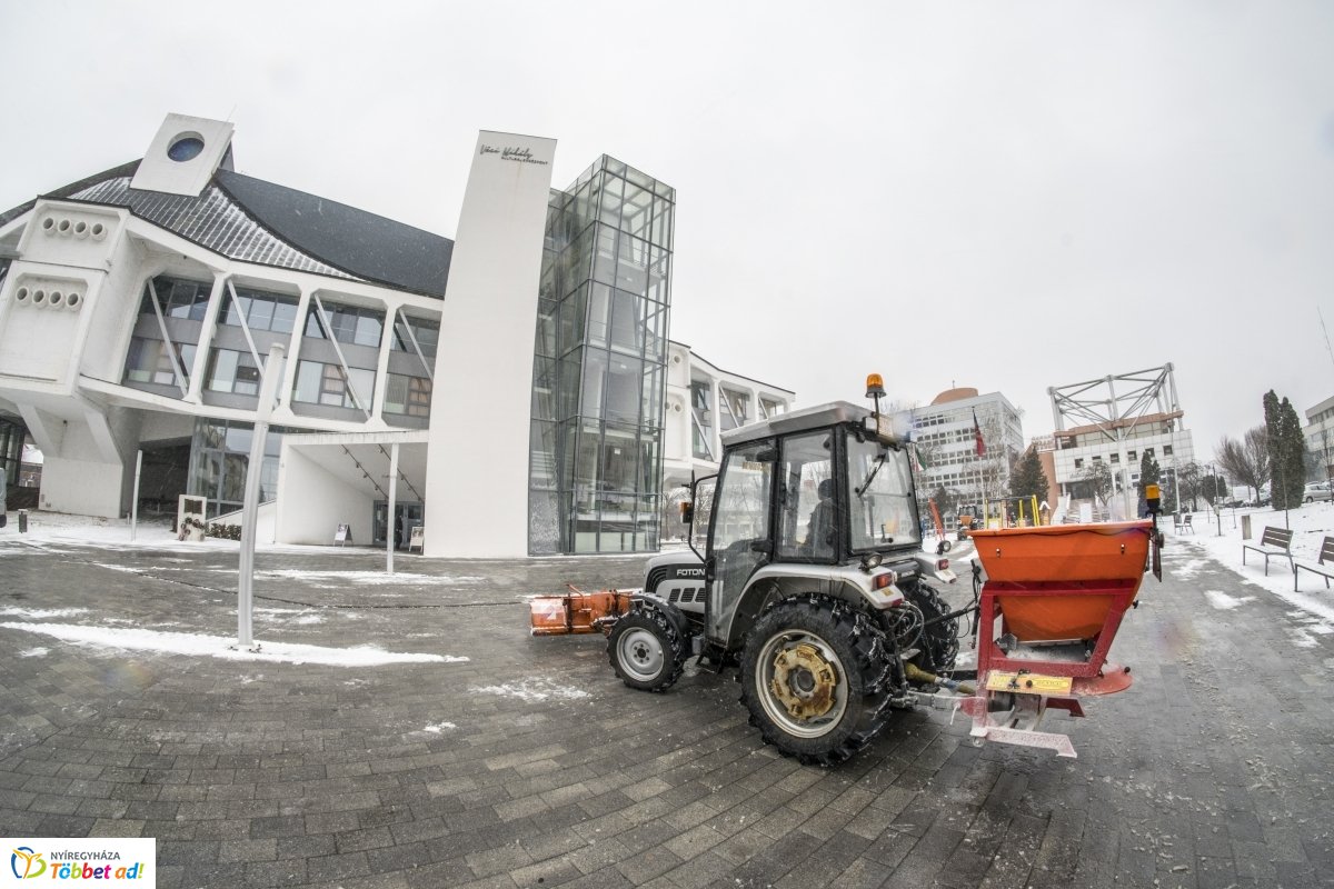 Nyíregyháza hófödte belvárosa