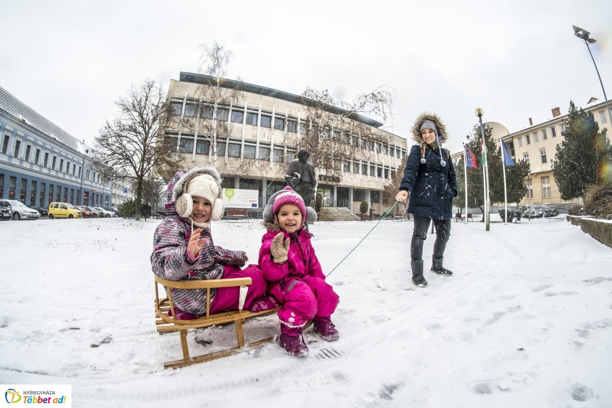 Nyíregyháza hófödte belvárosa