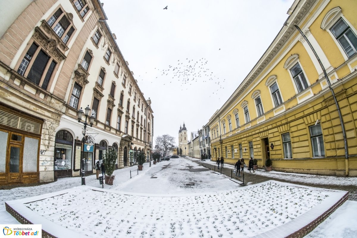 Nyíregyháza hófödte belvárosa