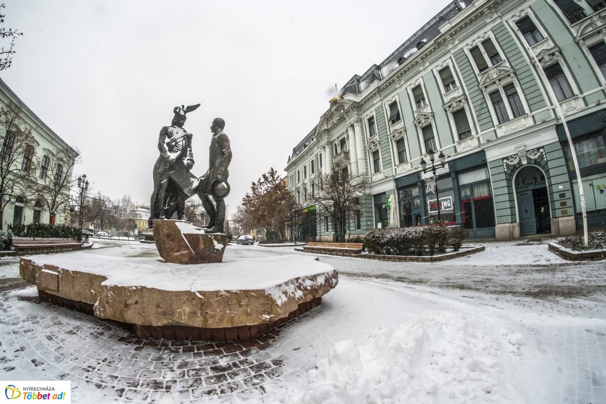 Nyíregyháza hófödte belvárosa