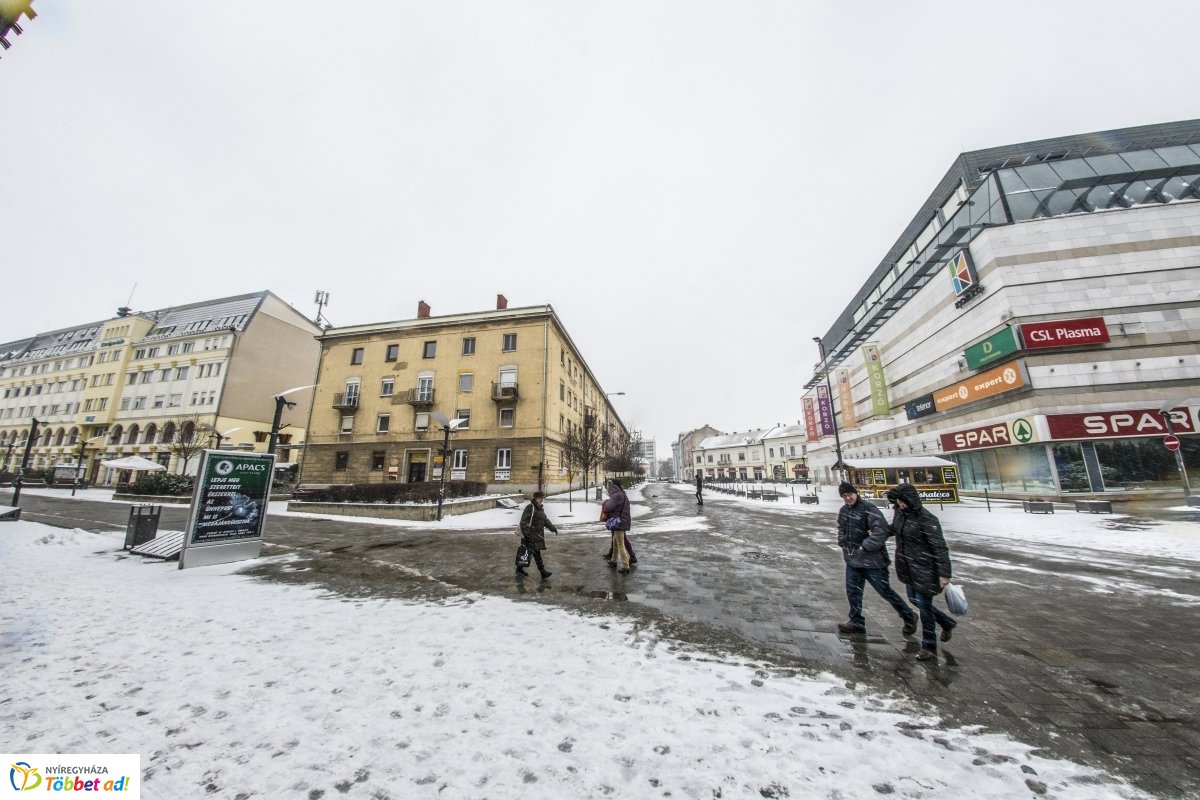 Nyíregyháza hófödte belvárosa