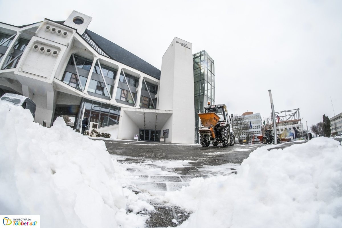 Nyíregyháza hófödte belvárosa