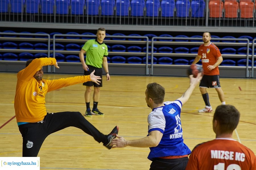 Nyíregyháza KC - Mizse KC férfi kézilabda 2021 01 30