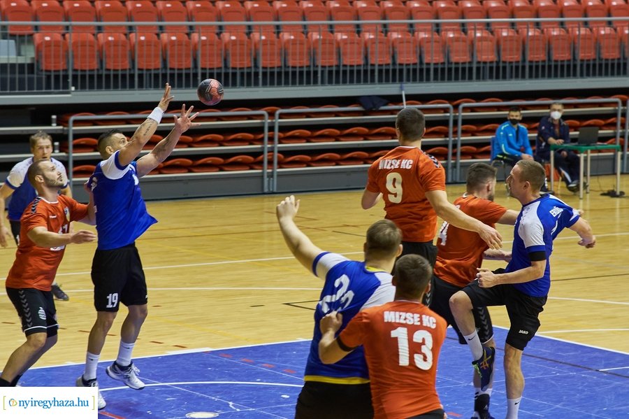 Nyíregyháza KC - Mizse KC férfi kézilabda 2021 01 30