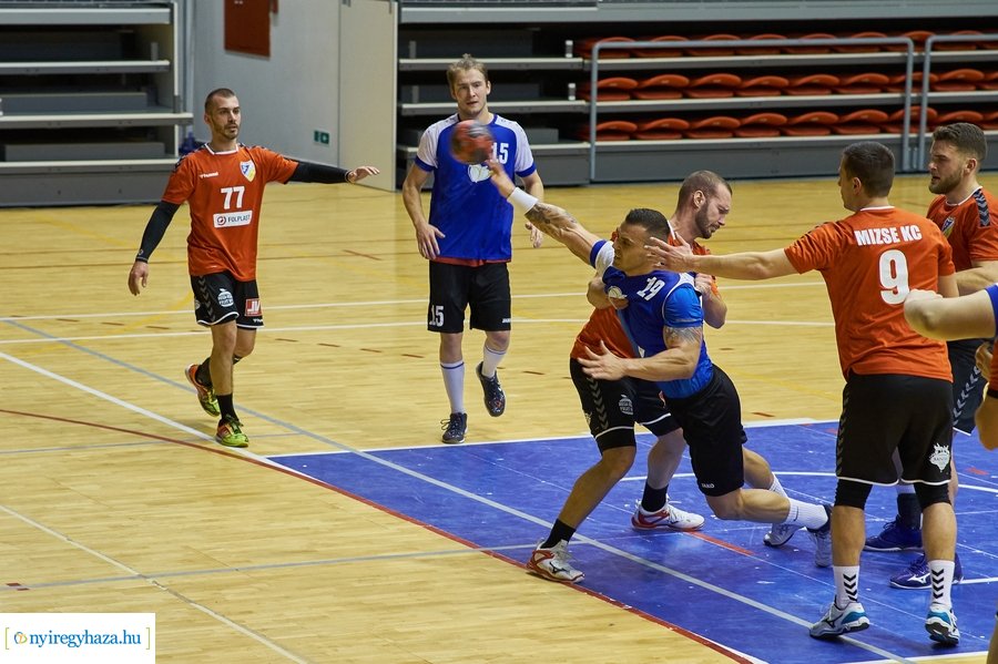 Nyíregyháza KC - Mizse KC férfi kézilabda 2021 01 30