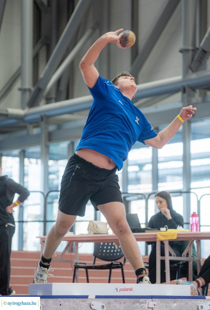 Nyíregyháza nyílt fedettpályás atlétika versenye a Nyíregyházi Atlétikai Centrumban