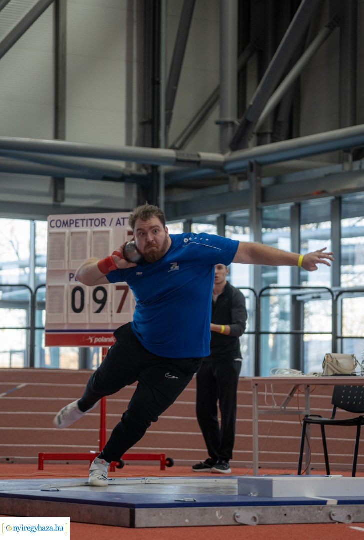 Nyíregyháza nyílt fedettpályás atlétika versenye a Nyíregyházi Atlétikai Centrumban