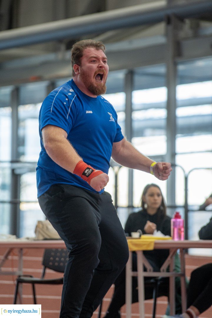 Nyíregyháza nyílt fedettpályás atlétika versenye a Nyíregyházi Atlétikai Centrumban
