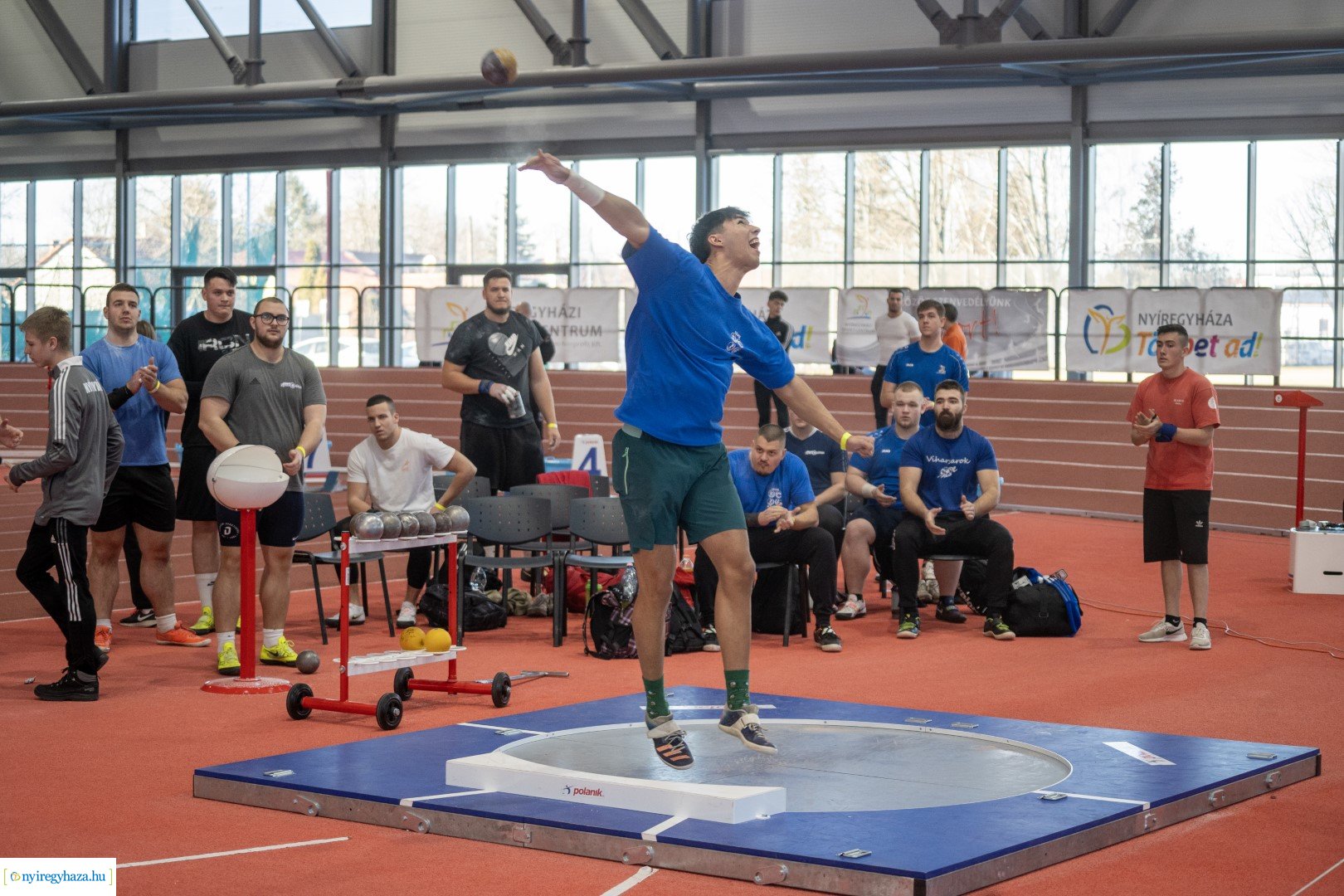 Nyíregyháza nyílt fedettpályás atlétika versenye a Nyíregyházi Atlétikai Centrumban