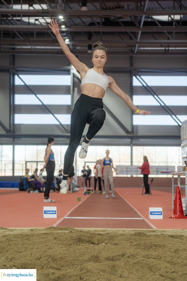 Nyíregyháza nyílt fedettpályás atlétika versenye a Nyíregyházi Atlétikai Centrumban