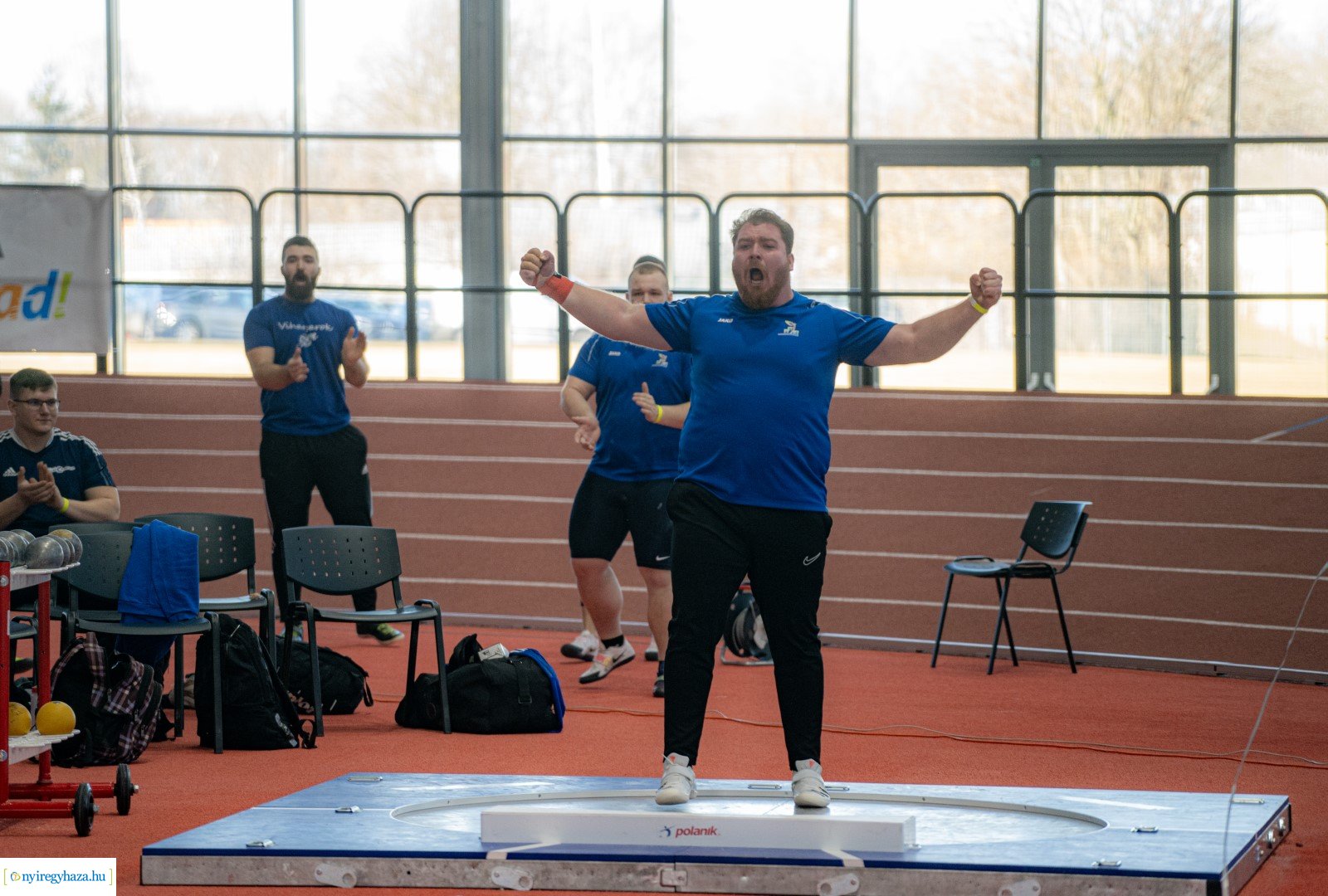 Nyíregyháza nyílt fedettpályás atlétika versenye a Nyíregyházi Atlétikai Centrumban