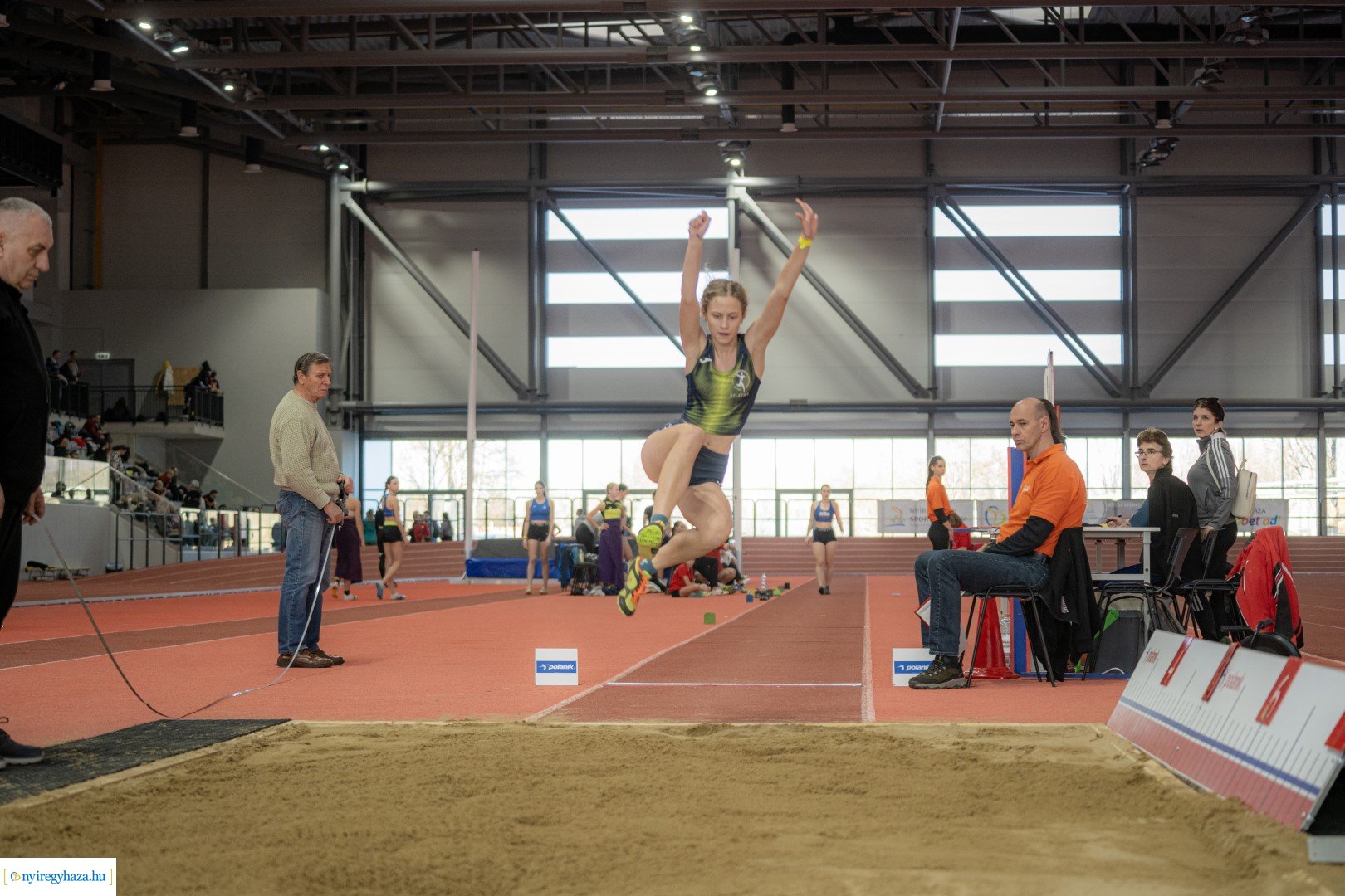 Nyíregyháza nyílt fedettpályás atlétika versenye a Nyíregyházi Atlétikai Centrumban