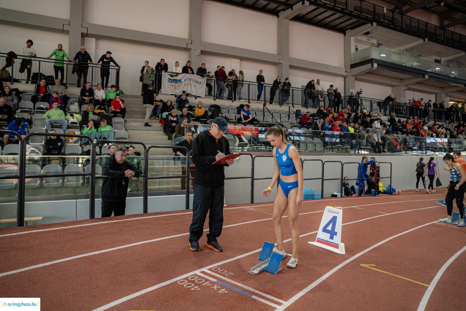 Nyíregyháza nyílt fedettpályás atlétika versenye a Nyíregyházi Atlétikai Centrumban