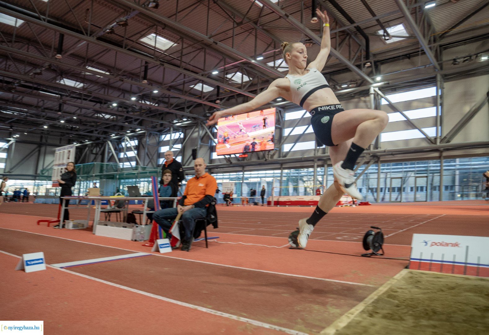 Nyíregyháza nyílt fedettpályás atlétika versenye a Nyíregyházi Atlétikai Centrumban
