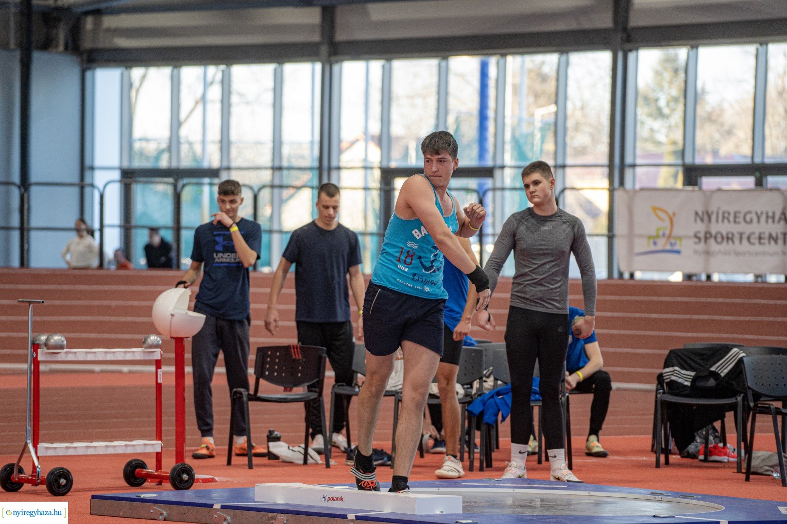Nyíregyháza nyílt fedettpályás atlétika versenye a Nyíregyházi Atlétikai Centrumban