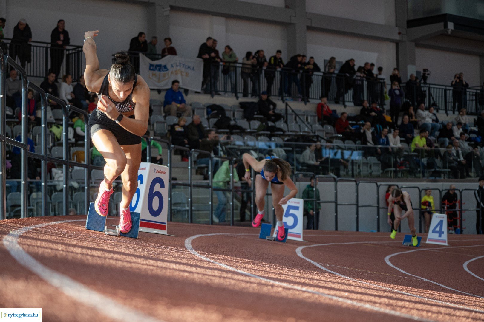 Nyíregyháza nyílt fedettpályás atlétika versenye a Nyíregyházi Atlétikai Centrumban