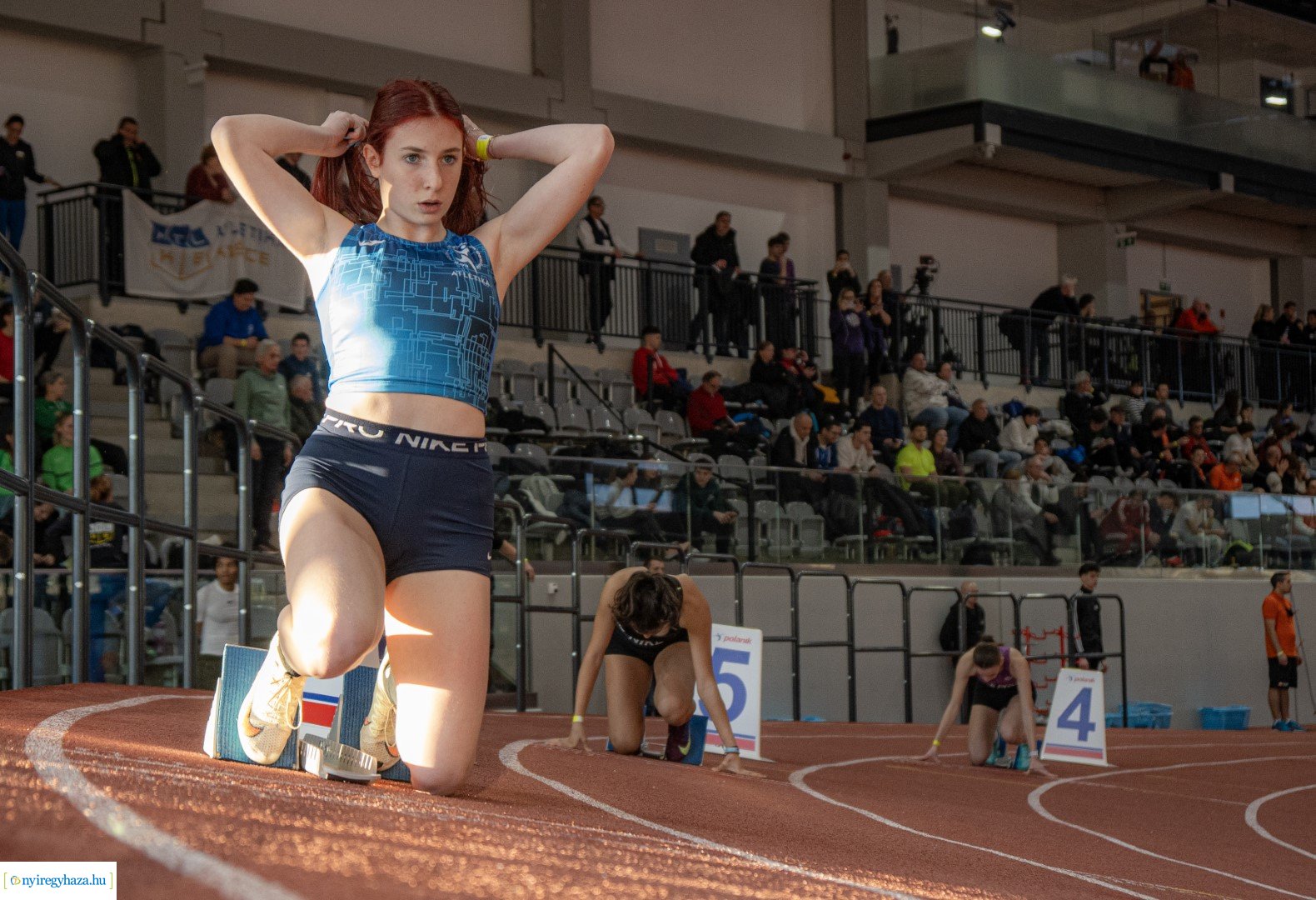 Nyíregyháza nyílt fedettpályás atlétika versenye a Nyíregyházi Atlétikai Centrumban