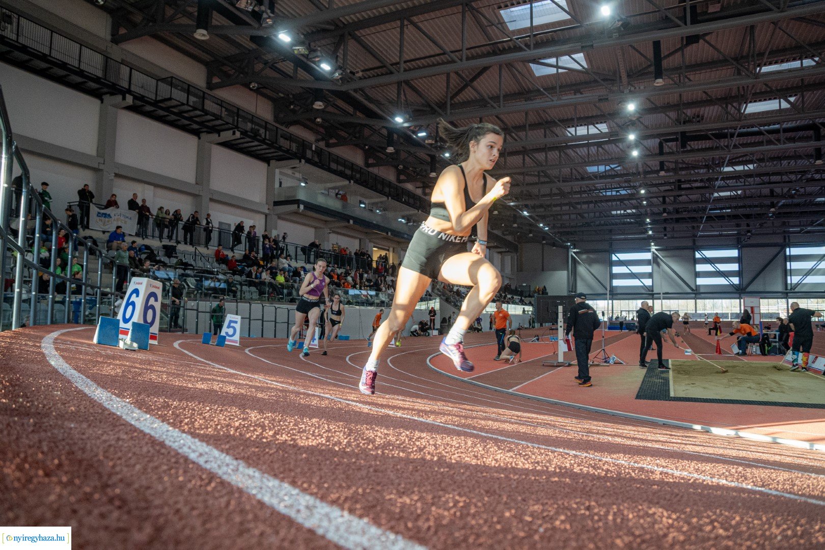 Nyíregyháza nyílt fedettpályás atlétika versenye a Nyíregyházi Atlétikai Centrumban