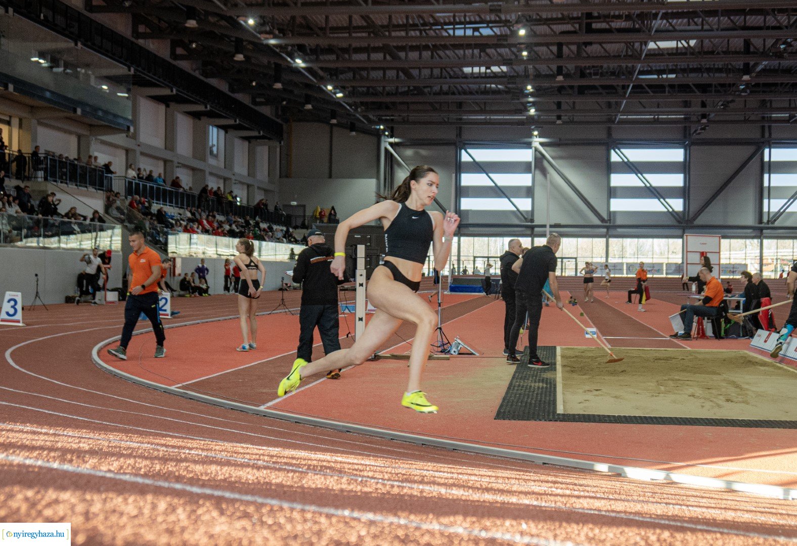 Nyíregyháza nyílt fedettpályás atlétika versenye a Nyíregyházi Atlétikai Centrumban