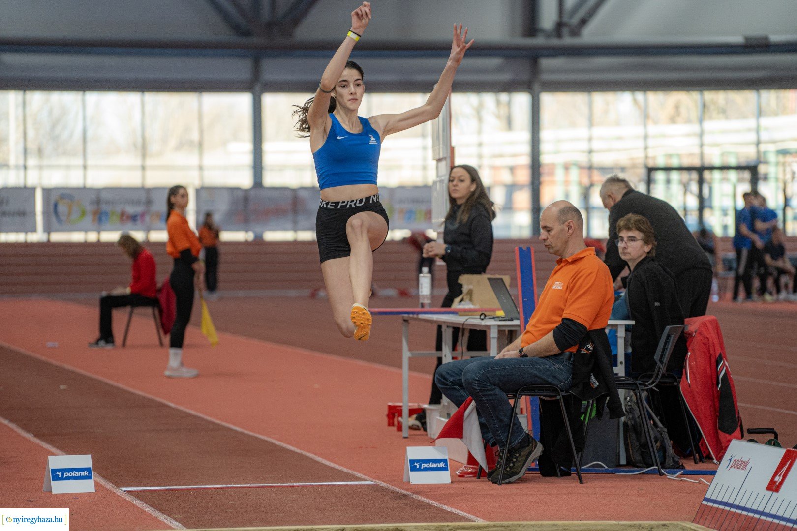 Nyíregyháza nyílt fedettpályás atlétika versenye a Nyíregyházi Atlétikai Centrumban
