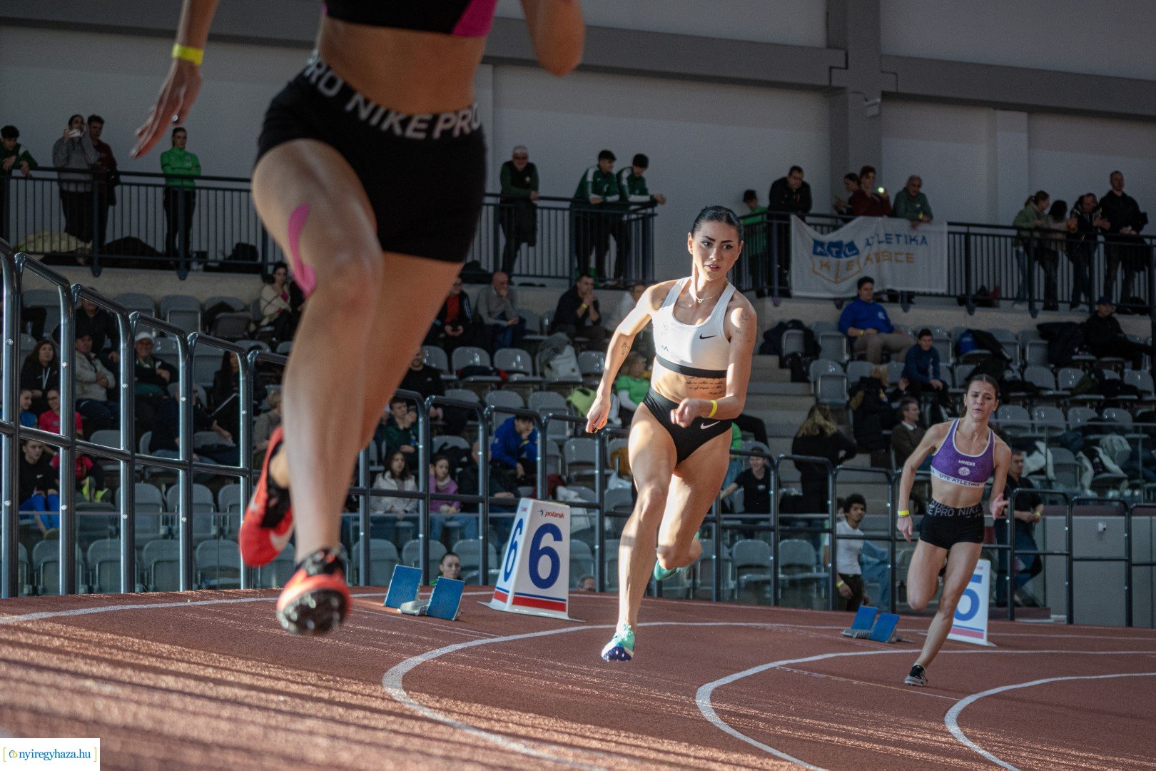 Nyíregyháza nyílt fedettpályás atlétika versenye a Nyíregyházi Atlétikai Centrumban