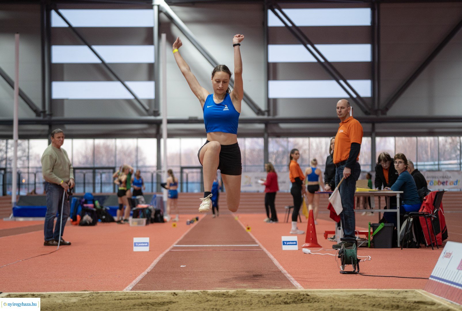 Nyíregyháza nyílt fedettpályás atlétika versenye a Nyíregyházi Atlétikai Centrumban
