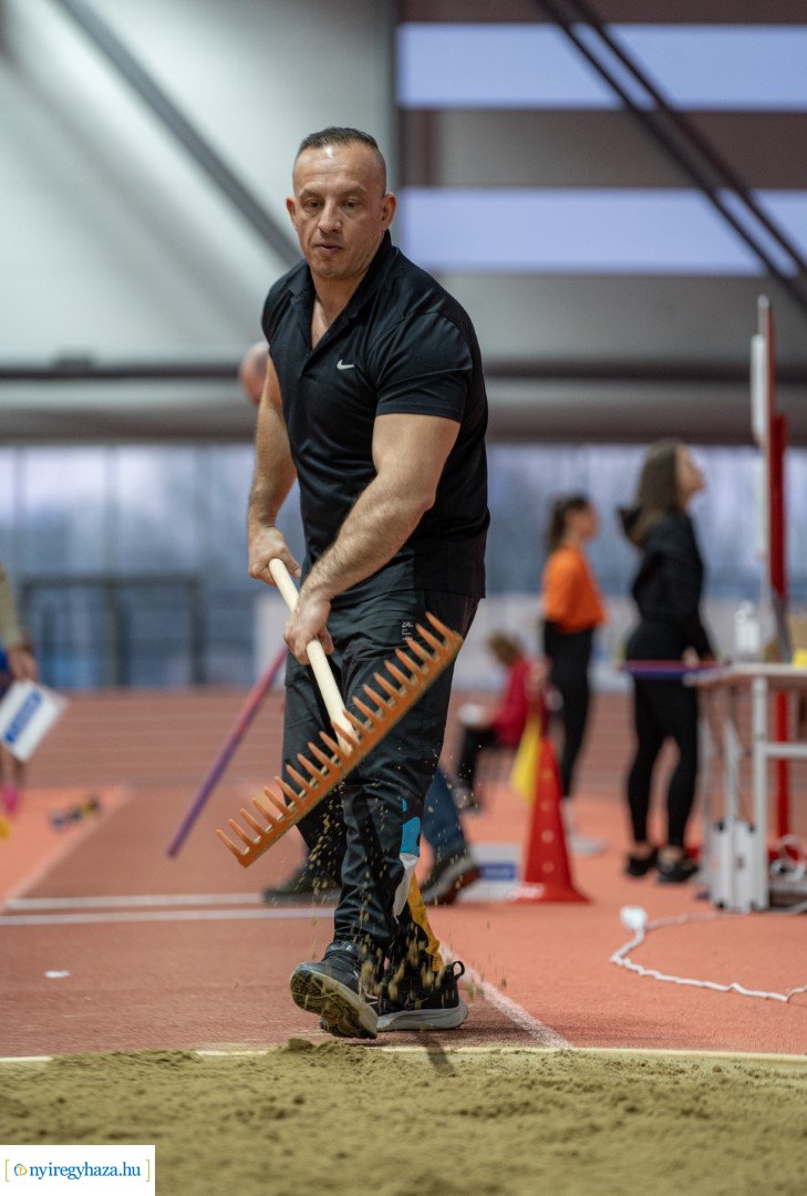 Nyíregyháza nyílt fedettpályás atlétika versenye a Nyíregyházi Atlétikai Centrumban