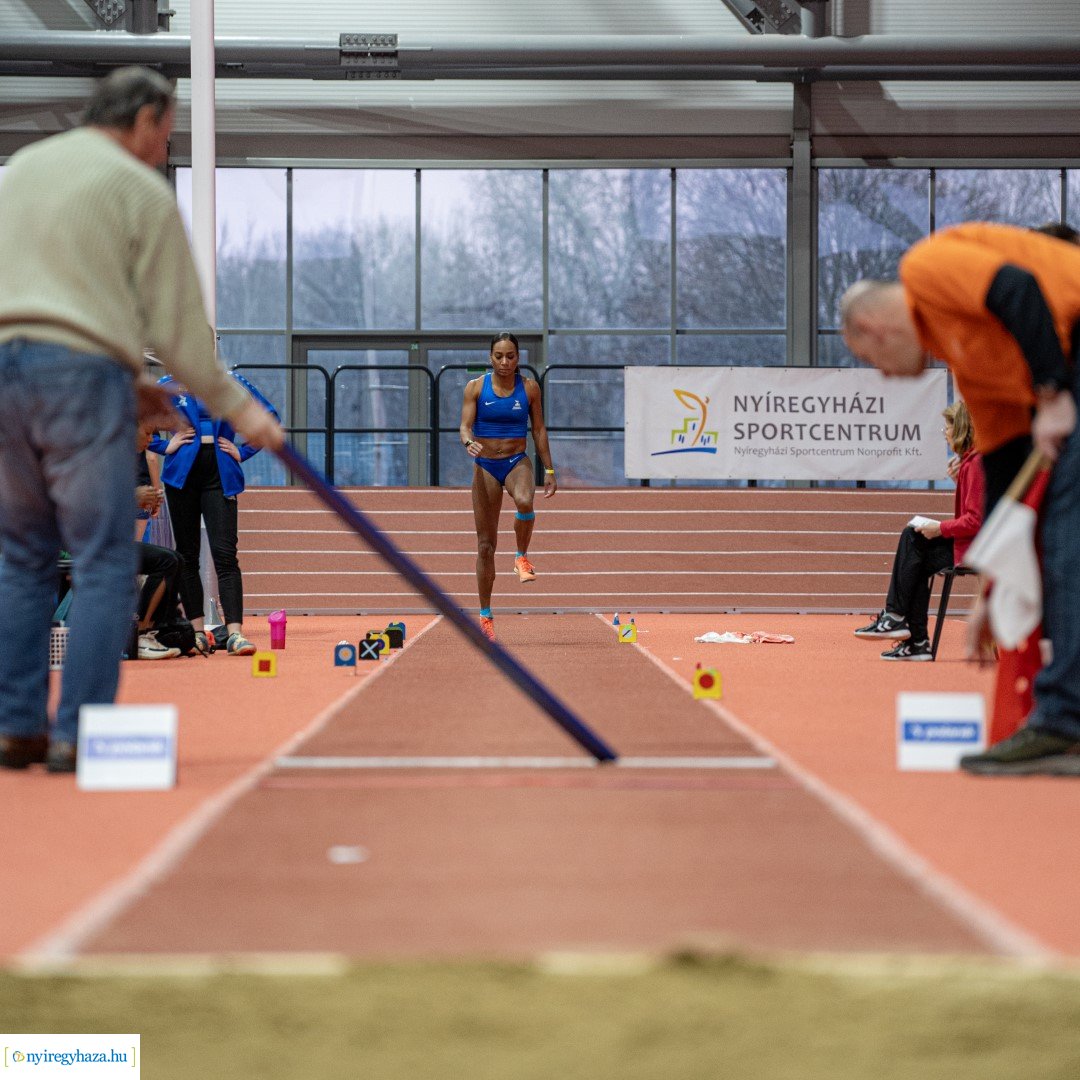 Nyíregyháza nyílt fedettpályás atlétika versenye a Nyíregyházi Atlétikai Centrumban