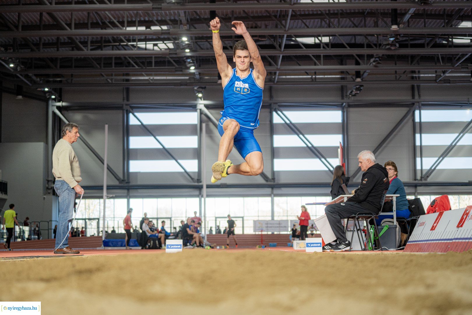 Nyíregyháza nyílt fedettpályás atlétika versenye a Nyíregyházi Atlétikai Centrumban