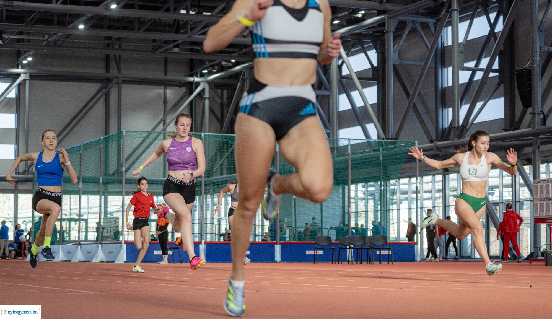Nyíregyháza nyílt fedettpályás atlétika versenye a Nyíregyházi Atlétikai Centrumban