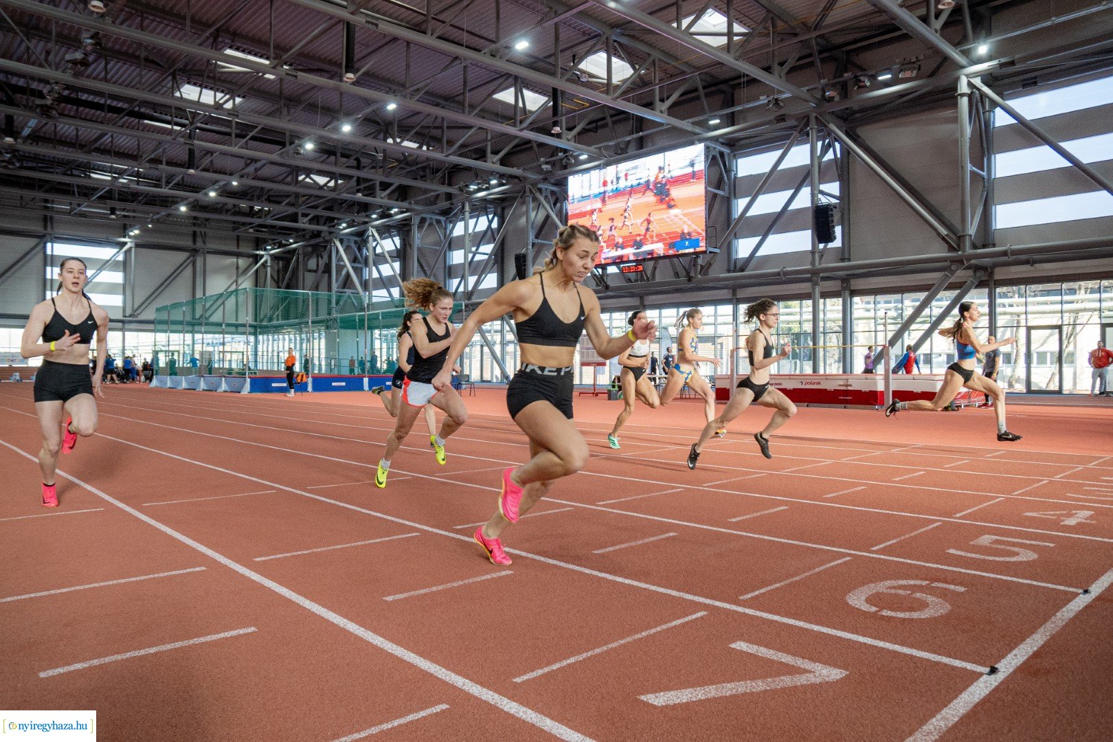 Nyíregyháza nyílt fedettpályás atlétika versenye a Nyíregyházi Atlétikai Centrumban