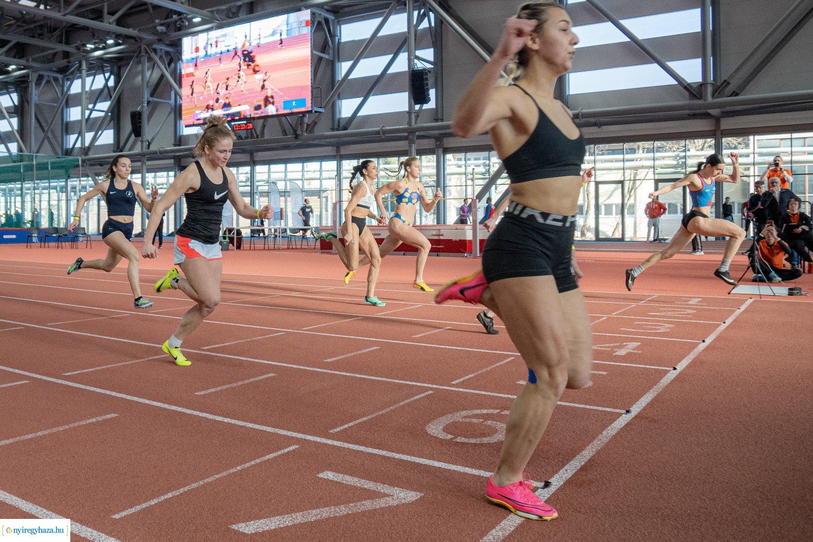 Nyíregyháza nyílt fedettpályás atlétika versenye a Nyíregyházi Atlétikai Centrumban