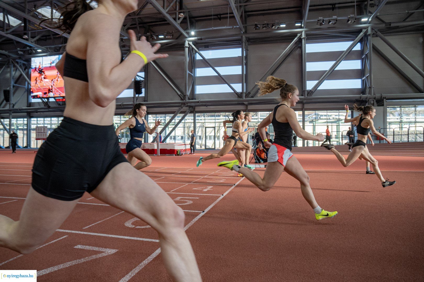 Nyíregyháza nyílt fedettpályás atlétika versenye a Nyíregyházi Atlétikai Centrumban