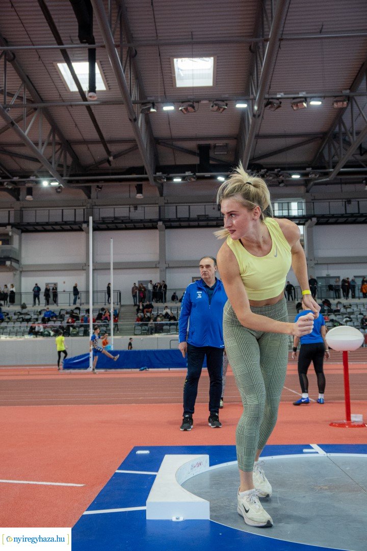 Nyíregyháza nyílt fedettpályás atlétika versenye a Nyíregyházi Atlétikai Centrumban