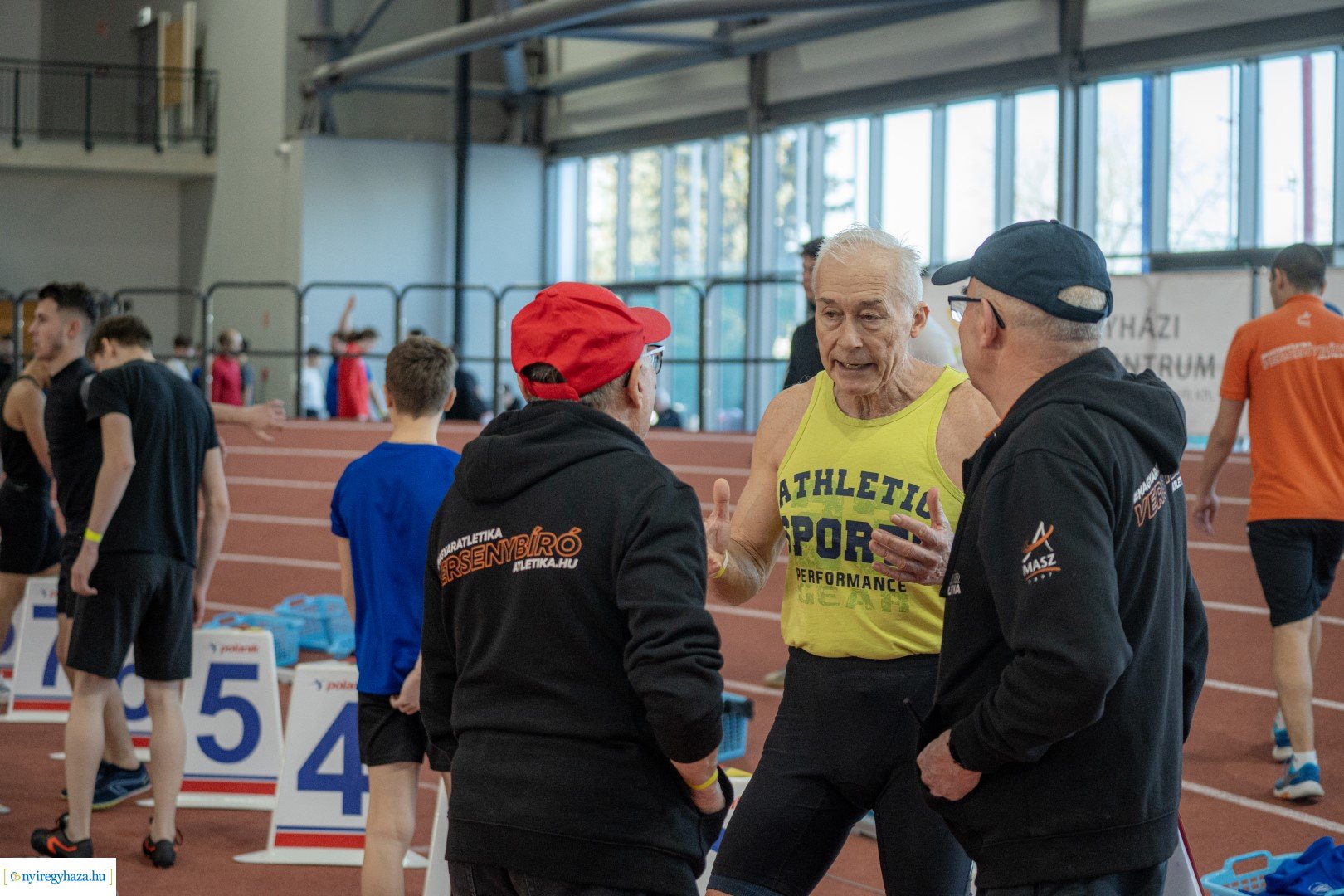 Nyíregyháza nyílt fedettpályás atlétika versenye a Nyíregyházi Atlétikai Centrumban