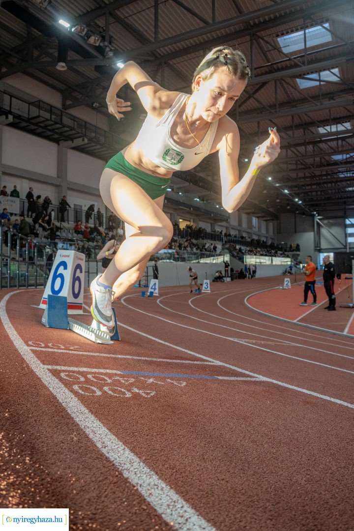Nyíregyháza nyílt fedettpályás atlétika versenye a Nyíregyházi Atlétikai Centrumban