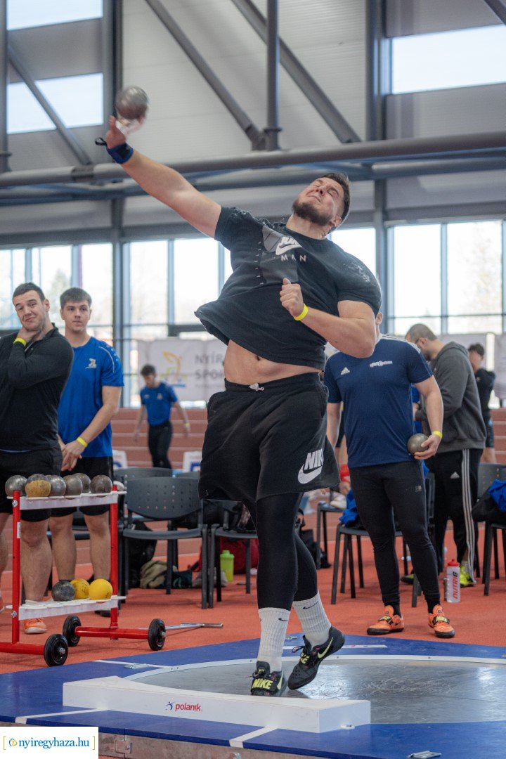 Nyíregyháza nyílt fedettpályás atlétika versenye a Nyíregyházi Atlétikai Centrumban