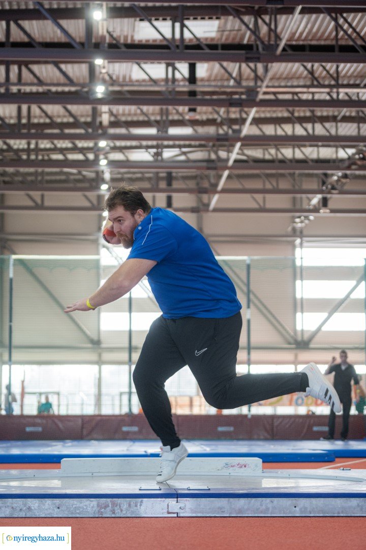 Nyíregyháza nyílt fedettpályás atlétika versenye a Nyíregyházi Atlétikai Centrumban