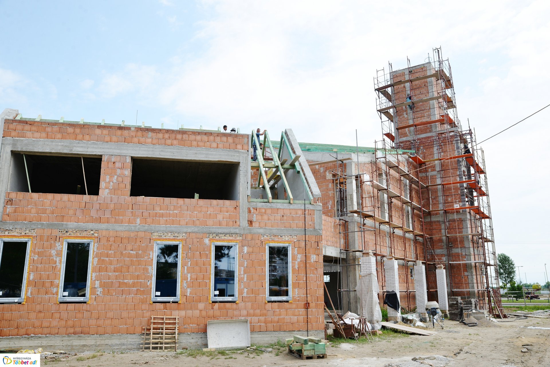 Nyíregyháza-Örökösföld református templom építése