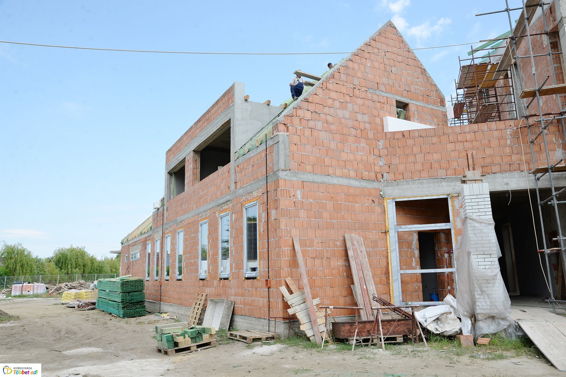 Nyíregyháza-Örökösföld református templom építése